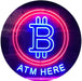 Bitcoin ATM Here LED Light Sign - Way Up Gifts