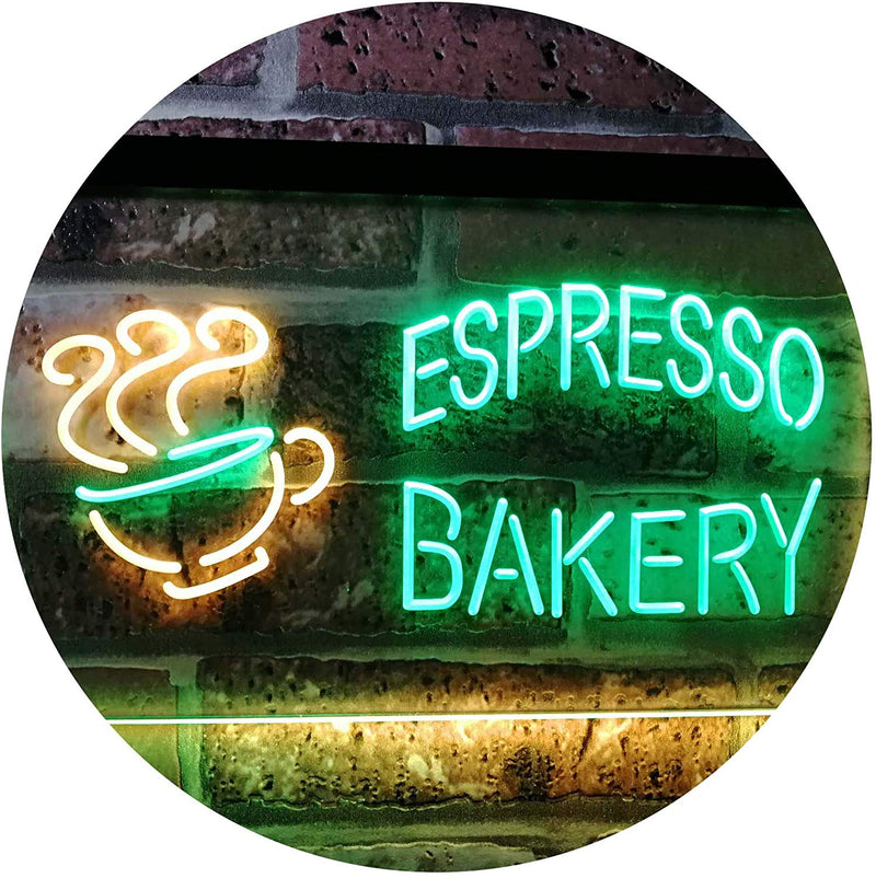 Coffee Espresso Bakery LED Light Sign - LED Gift Works