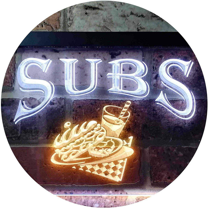 Sandwiches Hoagies Subs LED Light Sign - Way Up Gifts