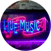 Live Music LED Light Sign - LED Gift Works