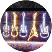 Music Guitar Set LED Light Sign - LED Gift Works