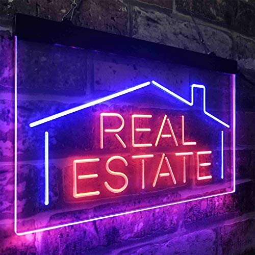 Real Estate Agency LED Light Sign - Way Up Gifts