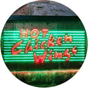 Hot Chicken Wings LED Light Sign - LED Gift Works