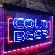 Cold Beer LED Light Sign - LED Gift Works