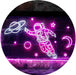 Astronaut Planets Stars Space Moon LED Light Sign - Way Up Gifts