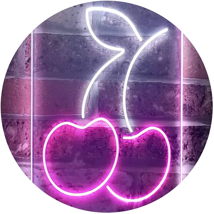 Cherries Decor Fruit Store LED Light Sign - Way Up Gifts