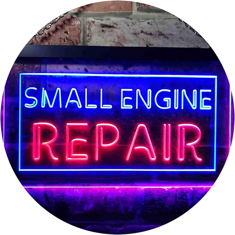 Small Engine Repair LED Light Sign - LED Gift Works