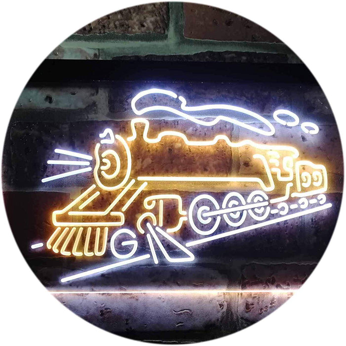 Kids Room Decor Train LED Light Sign - Way Up Gifts
