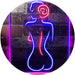Lady Back Sexy Woman Man Cave LED Light Sign - Way Up Gifts