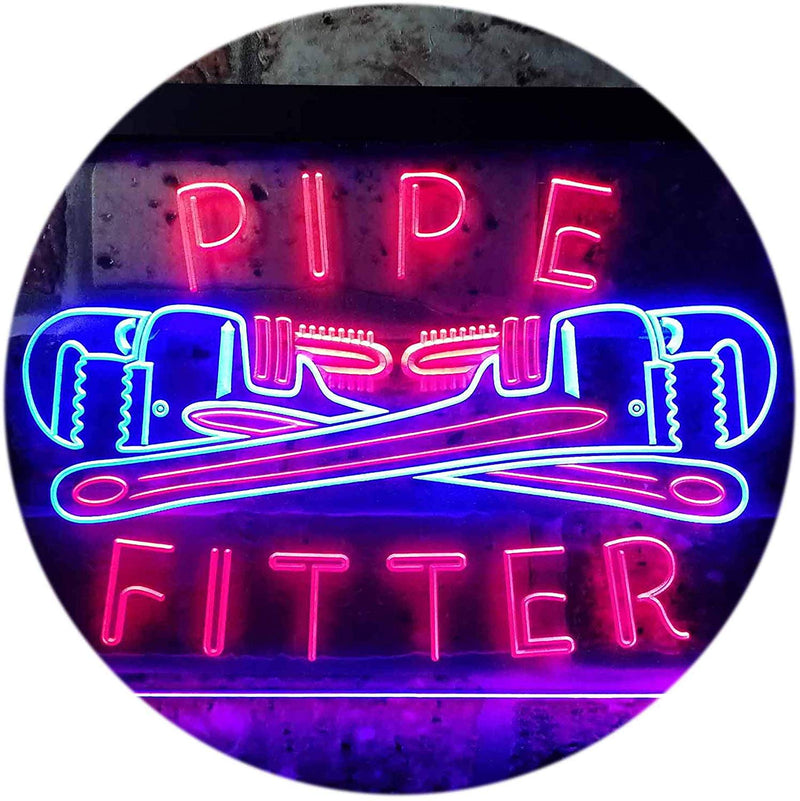 Pipe Fitter Tools LED Light Sign - LED Gift Works
