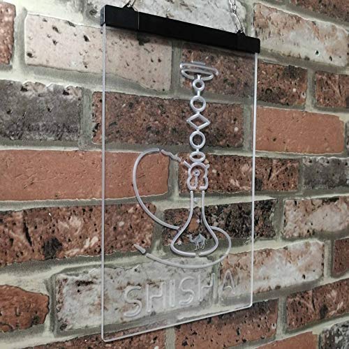 Hookah Shisha LED Light Sign - LED Gift Works