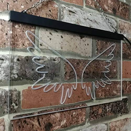 Angel Wings LED Light Sign - Way Up Gifts