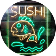 Fish Sushi LED Light Sign - LED Gift Works