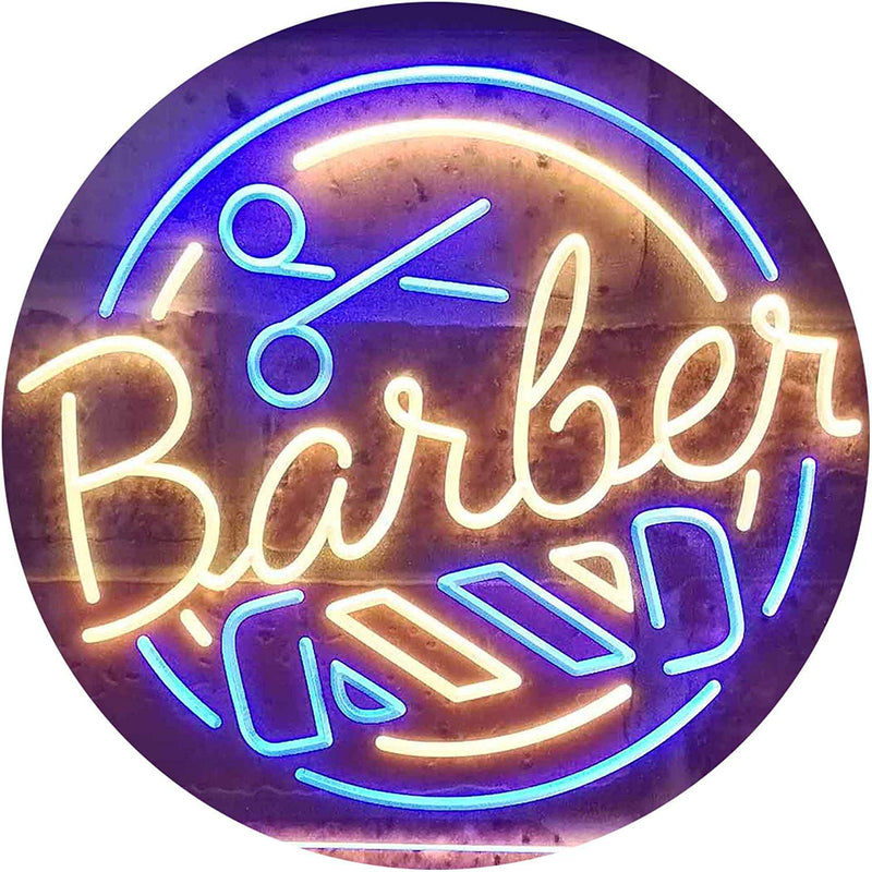 Barber LED Light Sign - LED Gift Works