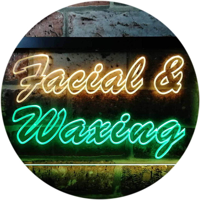 Facial Waxing LED Light Sign - Way Up Gifts