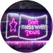 Don't Mess with Texas Flag Garage LED Light Sign - Way Up Gifts
