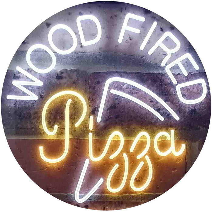 Wood Fired Pizza LED Light Sign - Way Up Gifts