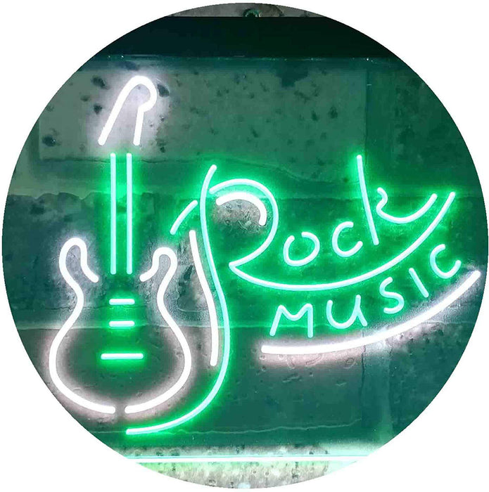 Guitar Rock Music LED Light Sign - Way Up Gifts