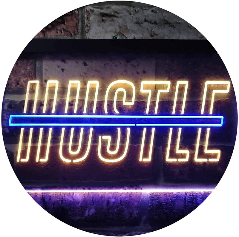 Hustle LED Light Sign - LED Gift Works