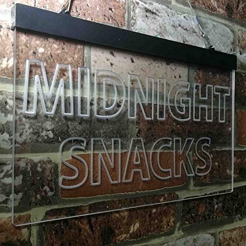 Midnight Snacks LED Light Sign - LED Gift Works