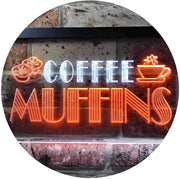 Bakery Coffee Muffins LED Light Sign - LED Gift Works