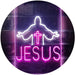 Jesus Saves Cross Church LED Light Sign - Way Up Gifts
