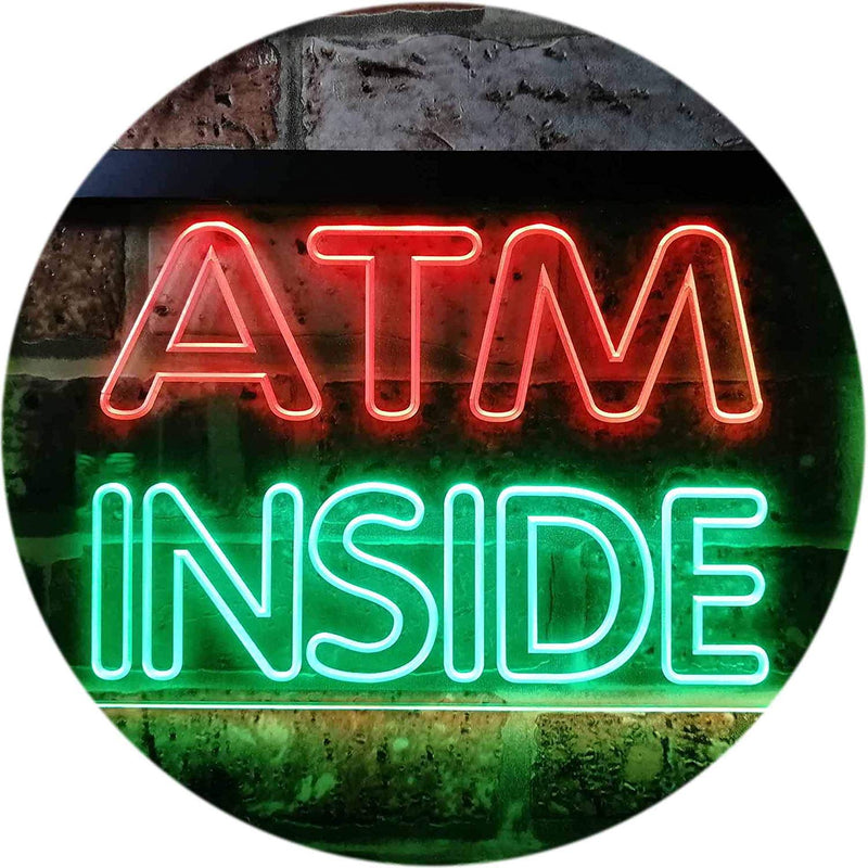 ATM Inside LED Light Sign - LED Gift Works