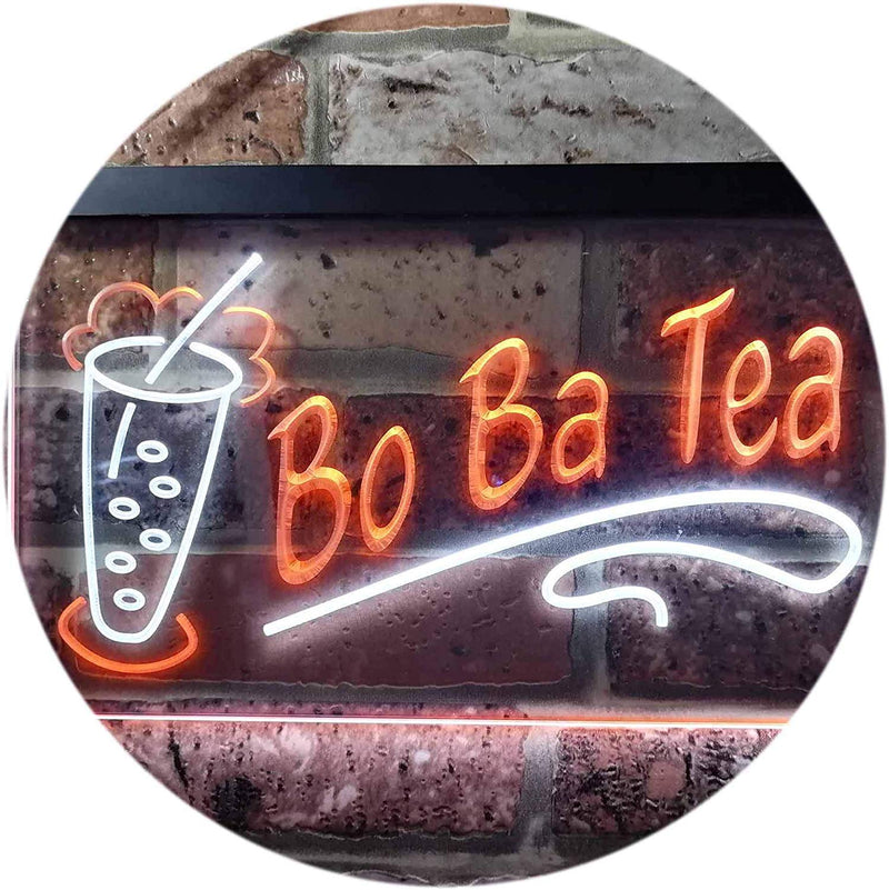 Boba Bo Ba Tea LED Light Sign - LED Gift Works