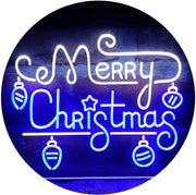 Merry Christmas Bulbs LED Light Sign - LED Gift Works