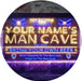 Personalized Sports Hockey Theme Man Cave LED Light Sign - Way Up Gifts