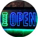 Barber Shop Pole Open LED Light Sign - Way Up Gifts