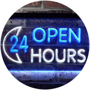 Open 24 Hours LED Light Sign - LED Gift Works