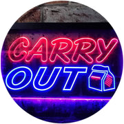 Food to Go Carry Out LED Light Sign - LED Gift Works