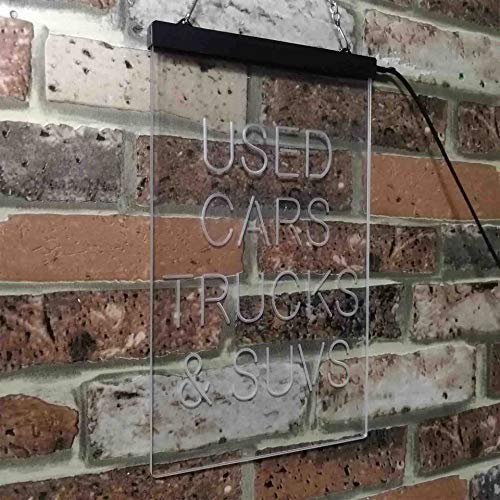 Used Cars Trucks SUVs LED Light Sign - Way Up Gifts