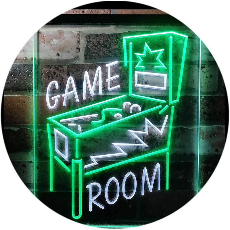 Pinball Game Room LED Light Sign - LED Gift Works