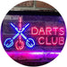Darts Club LED Light Sign - Way Up Gifts