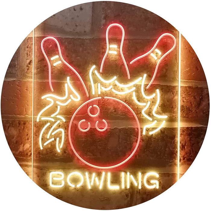 Bowling LED Light Sign - Way Up Gifts