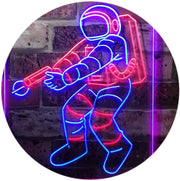 Space Astronaut LED Light Sign - LED Gift Works