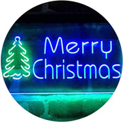 Merry Christmas Tree LED Light Sign - LED Gift Works