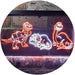 Dinosaur T Rex Triceratops Night Light Kids Bedroom Decor LED Light Sign - Way Up Gifts