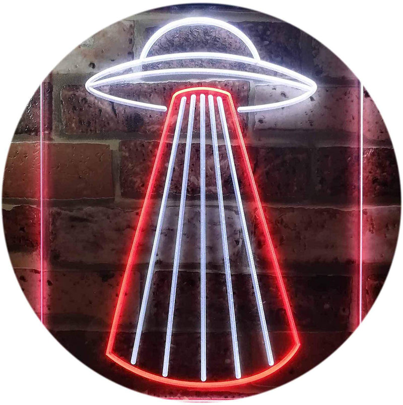 Space Ship UFO LED Light Sign - LED Gift Works