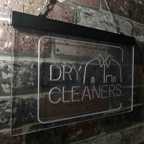 Dry Cleaners LED Light Sign - LED Gift Works