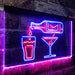 Wine Beer Shots Liquor Cocktails LED Light Sign - Way Up Gifts