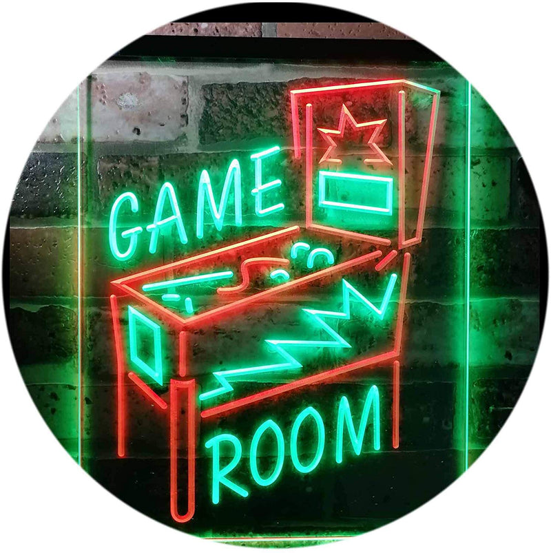 Pinball Game Room LED Light Sign - LED Gift Works