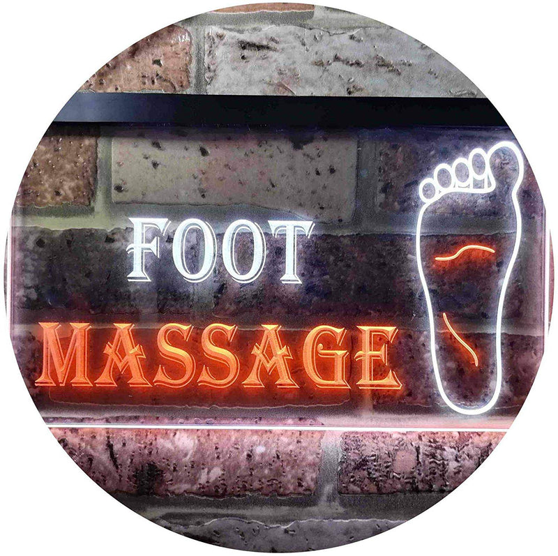 Foot Massage LED Light Sign - LED Gift Works