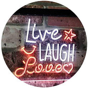 Live Laugh Love LED Light Sign - LED Gift Works