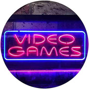 Video Games LED Light Sign - LED Gift Works
