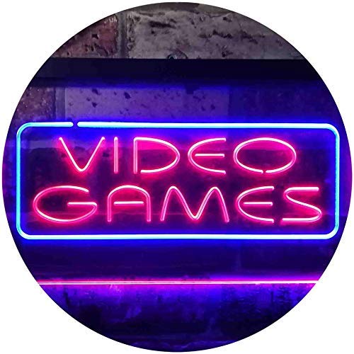 Video Games LED Light Sign - LED Gift Works