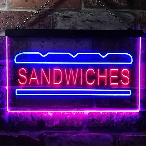 Sandwiches LED Light Sign - Way Up Gifts