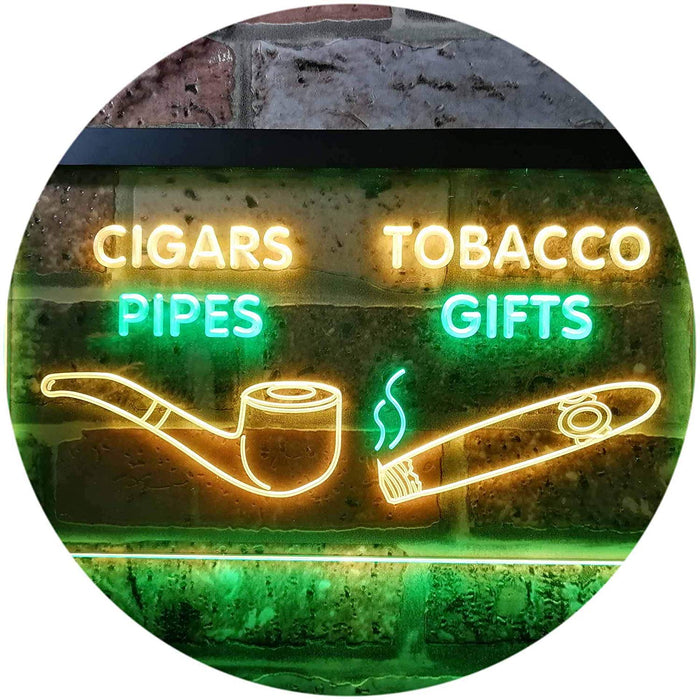 Cigar Pipes Tobacco Gifts LED Light Sign - Way Up Gifts